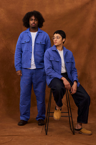 Blue Marble Fugu Overshirt