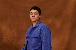 Blue Marble Fugu Overshirt