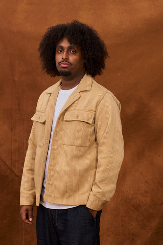 Tan Fugu Overshirt