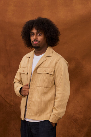 Tan Fugu Overshirt