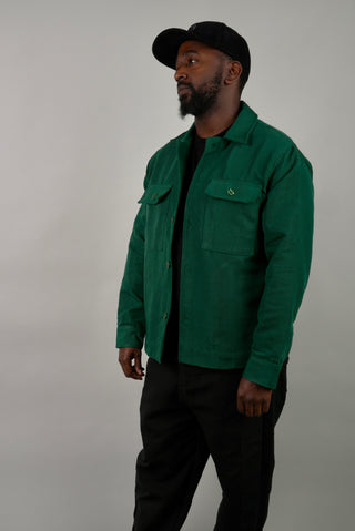 Fugu Overshirt in Green