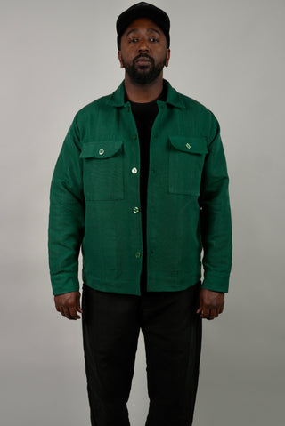 Fugu Overshirt in Green