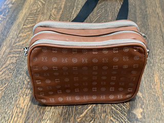 Leather Cross Body Utility Bag