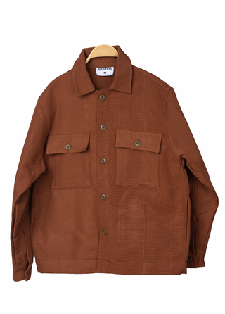 Fugu Overshirt in Brown