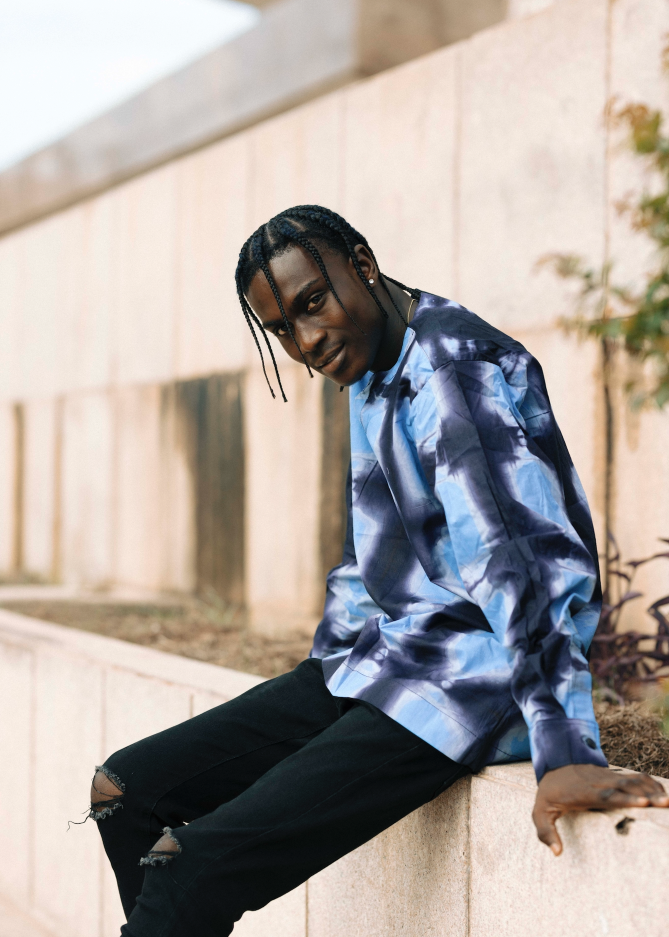 tie dye dress shirt Rainbow Tie Dye Men's Cotton Button-down Shirt - Short Sleeve Hippie Style