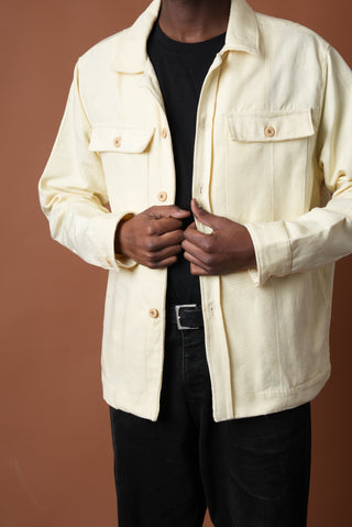 Cream Fugu Overshirt