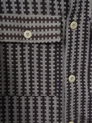 Brown/Tan Woven Overshirt