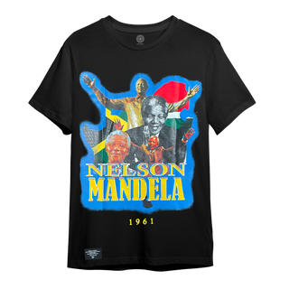 Nelson Mandela Screen Print T Shirt