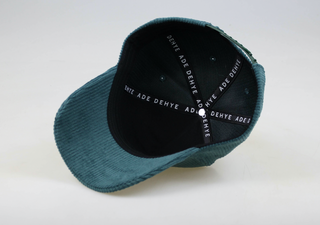 Teal Ade Logo Corduroy SnapBack Hats