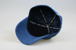 Light Blue Ade Logo Corduroy SnapBack Hats