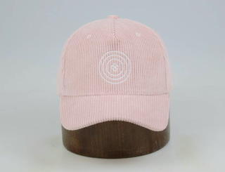 Pink Ade Logo Corduroy SnapBack Hats