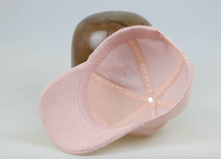 Pink Ade Logo Corduroy SnapBack Hats