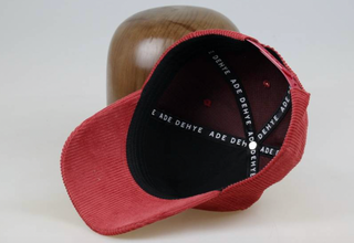 Red Ade Logo Corduroy SnapBack Hats