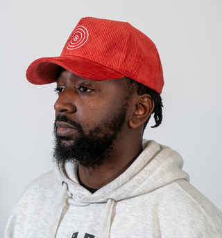 Red Ade Logo Corduroy SnapBack Hats