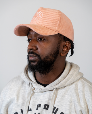 Pink Ade Logo Corduroy SnapBack Hats