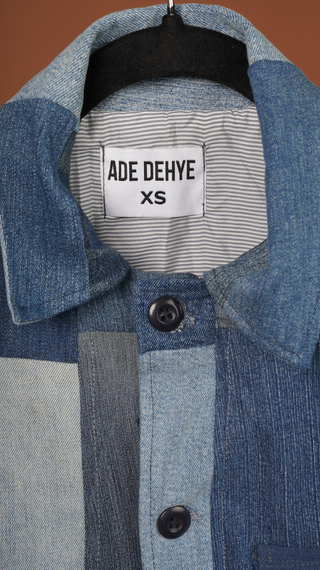 Upcycled Denim Overshirt