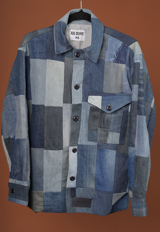 Upcycled Denim Overshirt