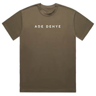 Walnut (Brown) Ade Dehye Embroidered T-Shirt