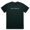 Pine Green Ade Dehye Embroidered T-Shirt